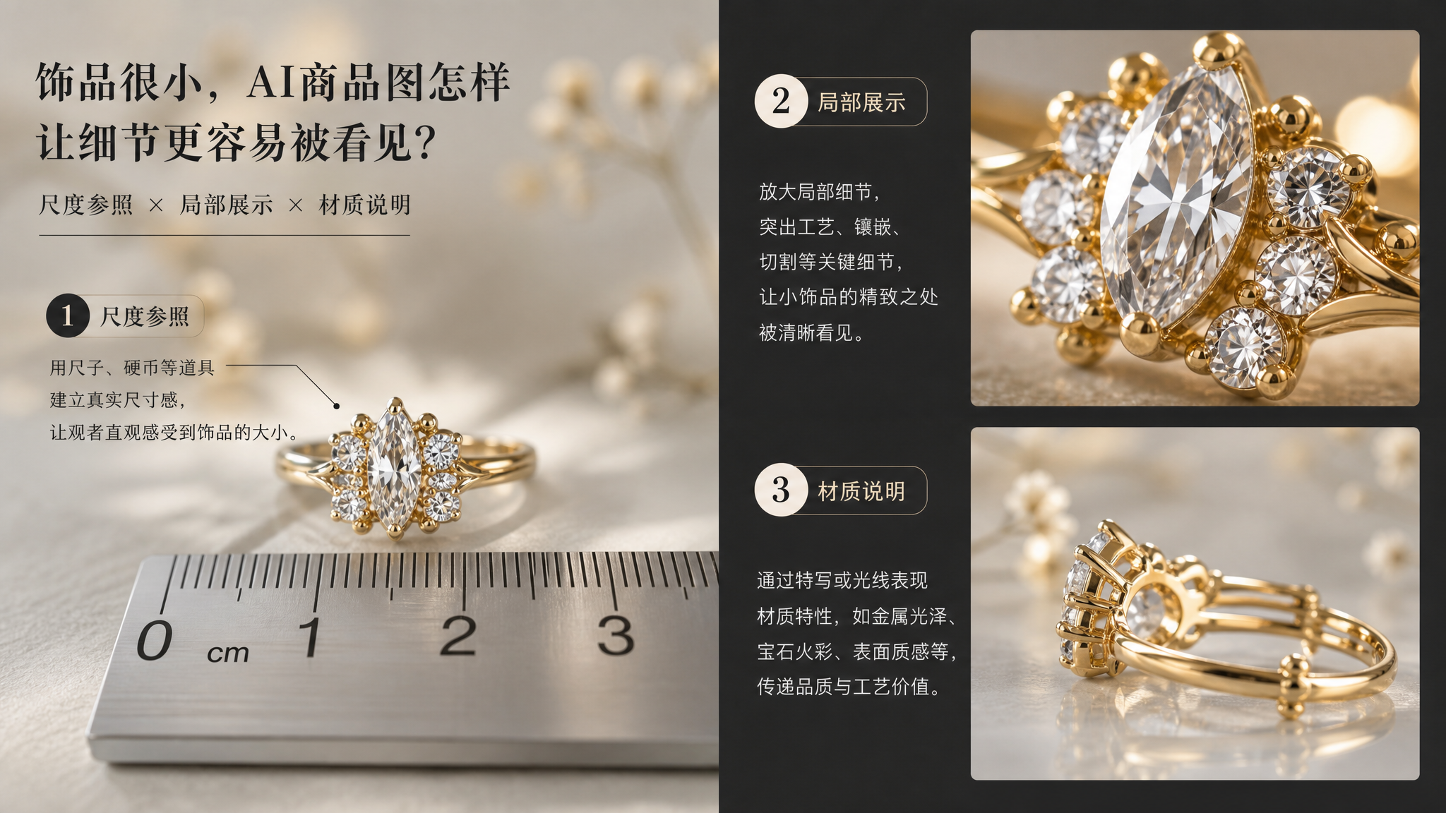 饰品很小，AI商品图怎样让细节更容易被看见？