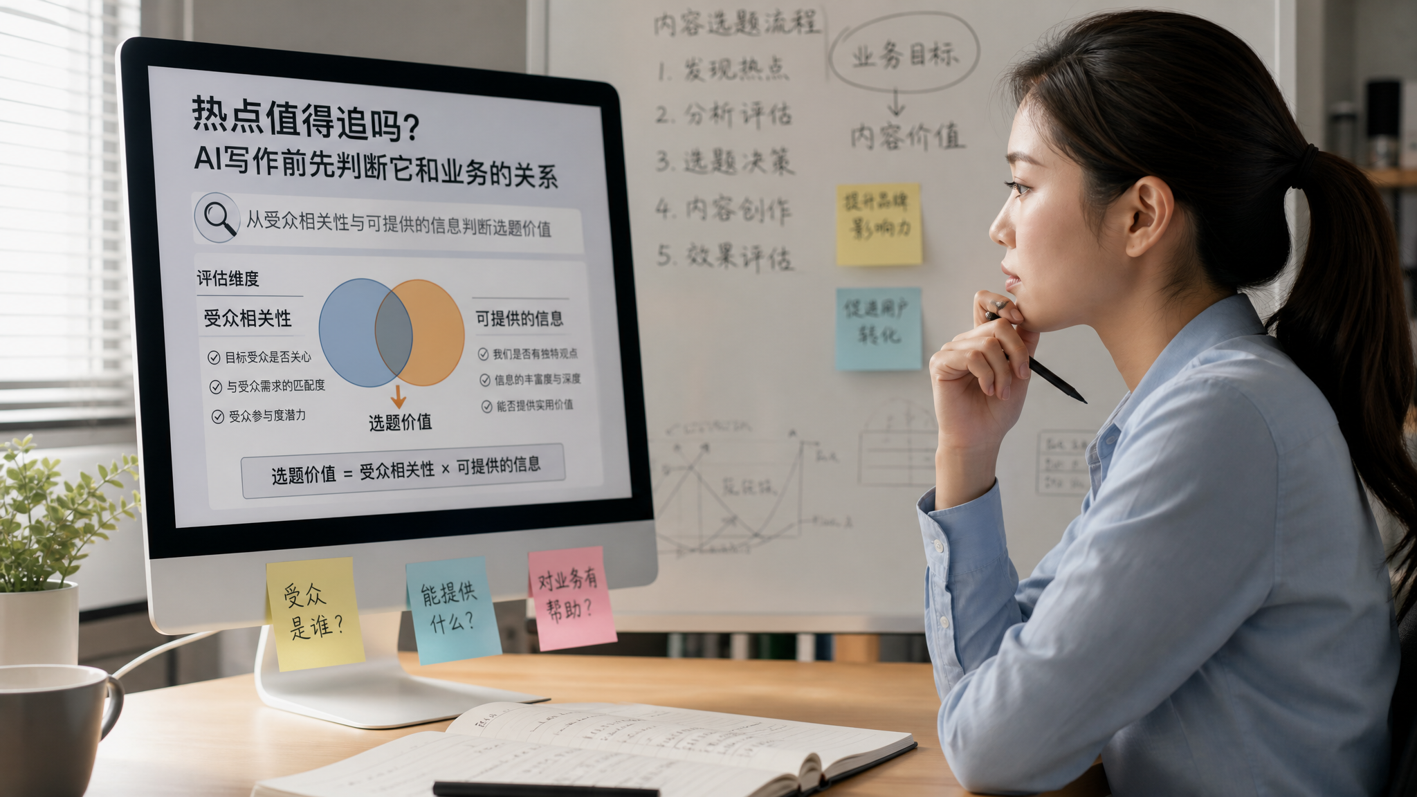 热点不是流量保险：AI写作前，先判断它和业务有没有关系