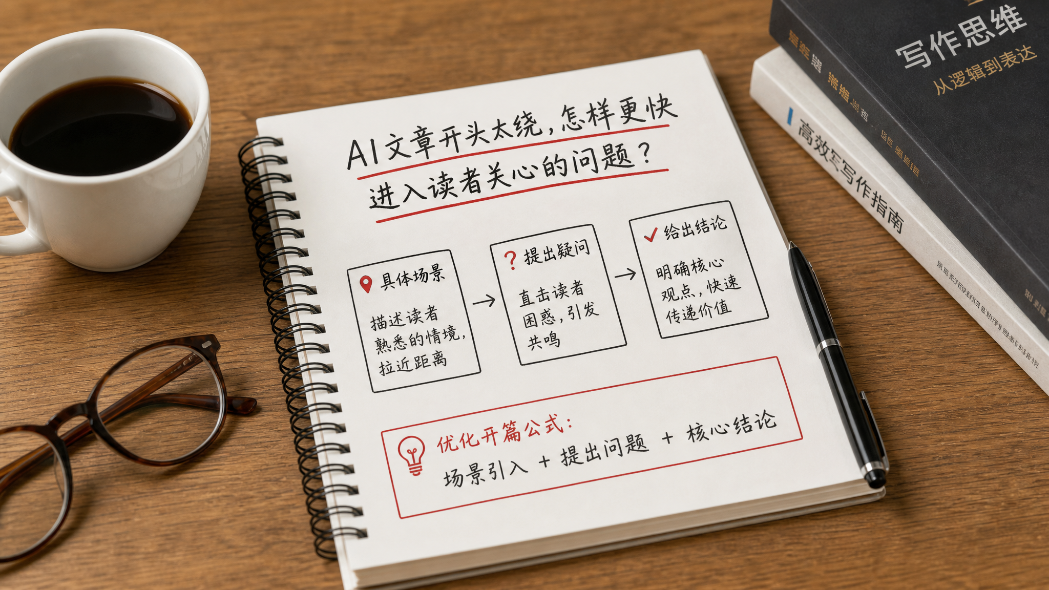 AI文章开头太绕，怎样更快进入读者关心的问题？